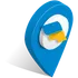 A map location pin